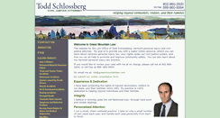 Desktop Screenshot of greenmountainlaw.com